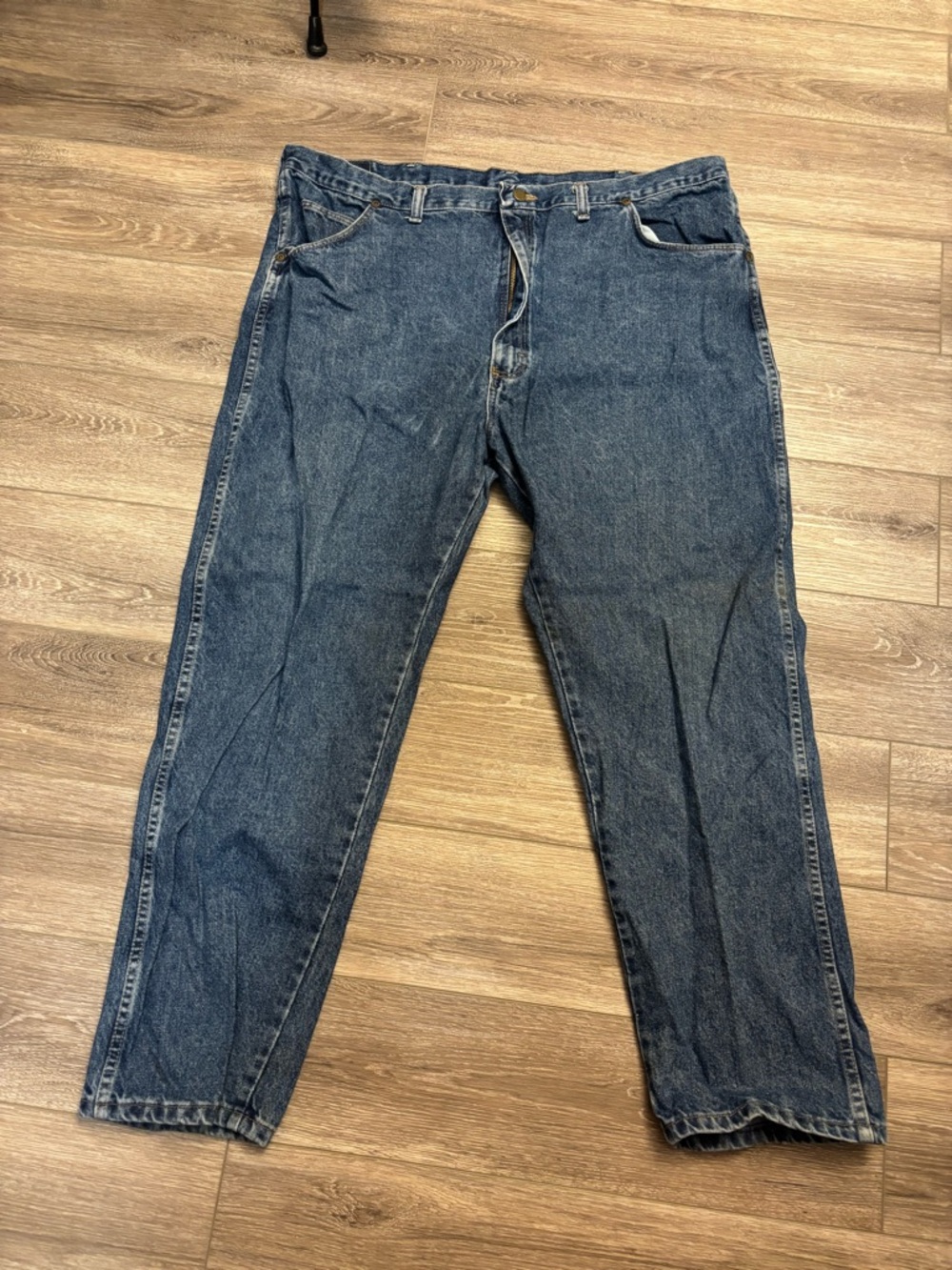Men's Classic Blue Denim Wrangler Jeans